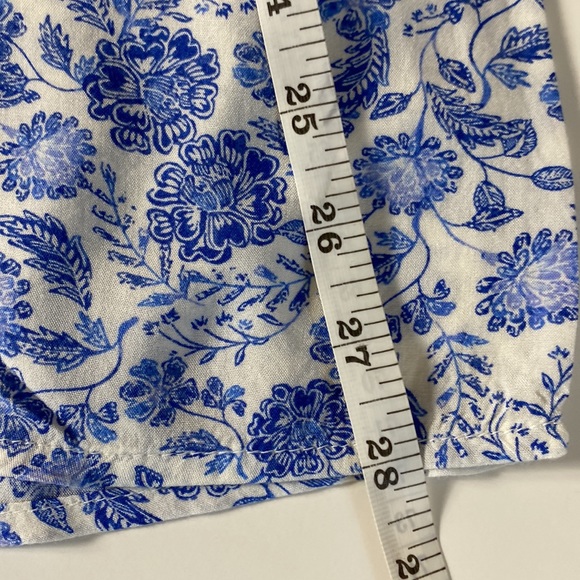 Gifted to PFF-Old Navy top blue and white size Large (tall) - Picture 5 of 8